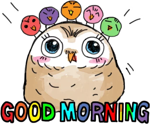 😲 Стикер «Owlet» для Telegram