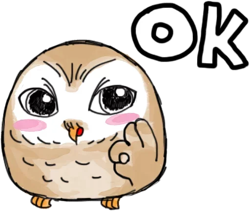 😥 Стикер «Owlet» для Telegram