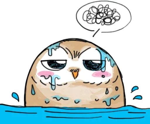 🙄 Стикер «Owlet» для Telegram