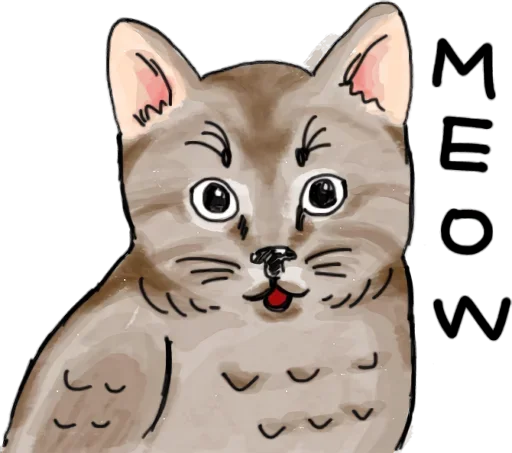 😮 Стикер «Owlet» для Telegram