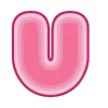 👅 Эмодзи «Little Pink Letters» для Telegram