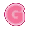 👅 Эмодзи «Little Pink Letters» для Telegram