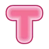 👅 Эмодзи «Little Pink Letters» для Telegram