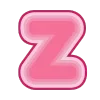 👅 Эмодзи «Little Pink Letters» для Telegram