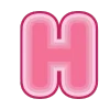 👅 Эмодзи «Little Pink Letters» для Telegram