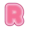 👅 Эмодзи «Little Pink Letters» для Telegram