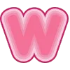 👅 Эмодзи «Little Pink Letters» для Telegram