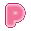 👅 Эмодзи «Little Pink Letters» для Telegram