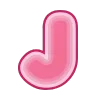 👅 Эмодзи «Little Pink Letters» для Telegram