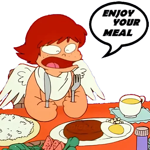 🍝 Стикер «POLLON-LITTLE POLLON-KOROKORO PORON» для Telegram