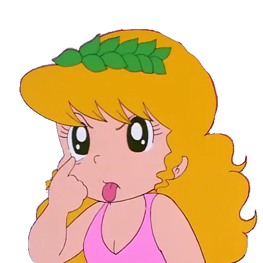 😜 Стикер «POLLON-LITTLE POLLON-KOROKORO PORON» для Telegram