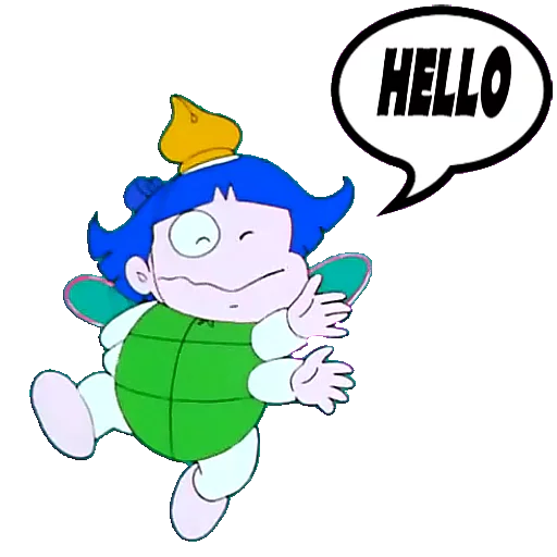 👋 Стикер «POLLON-LITTLE POLLON-KOROKORO PORON» для Telegram