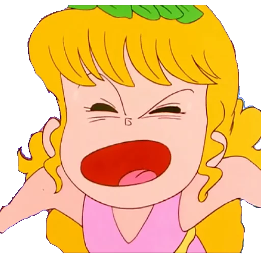 😠 Стикер «POLLON-LITTLE POLLON-KOROKORO PORON» для Telegram