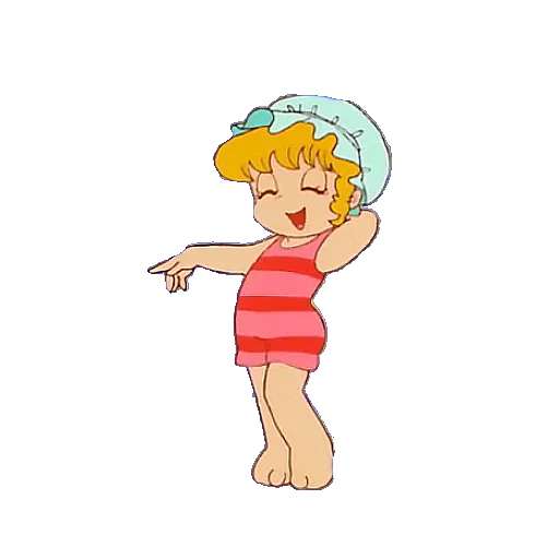 🚿 Стикер «POLLON-LITTLE POLLON-KOROKORO PORON» для Telegram