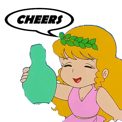 🍺 Стикер «POLLON-LITTLE POLLON-KOROKORO PORON» для Telegram