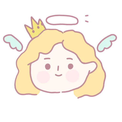 😇 Стикер «Little Princess» для Telegram