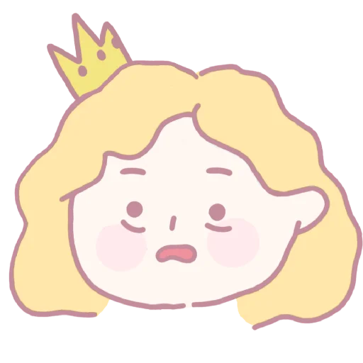 😱 Стикер «Little Princess» для Telegram