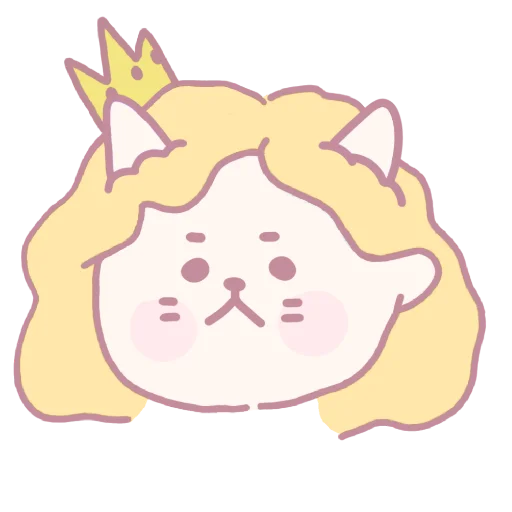 😾 Стикер «Little Princess» для Telegram