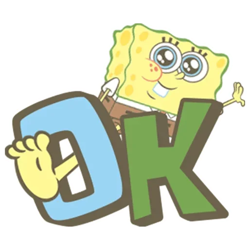 👌 Стикер «SpongeBob SquarePants» для Telegram