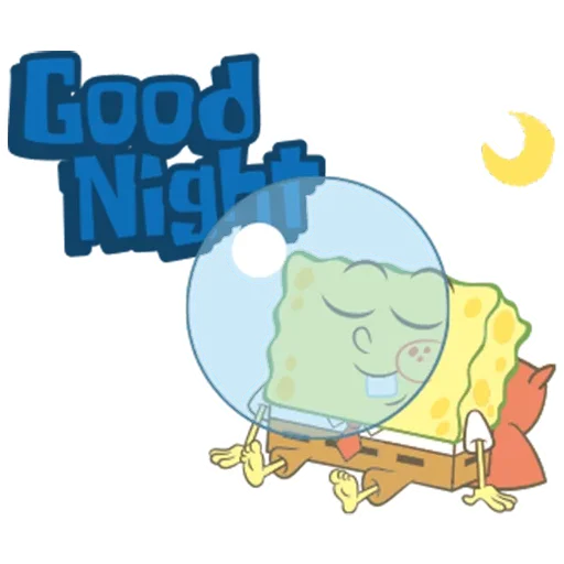 😴 Стикер «SpongeBob SquarePants» для Telegram