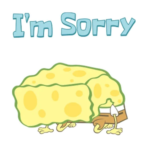 😞 Стикер «SpongeBob SquarePants» для Telegram