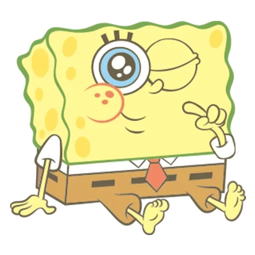 😉 Стикер «SpongeBob SquarePants» для Telegram