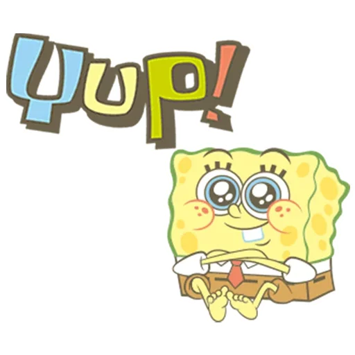 😃 Стикер «SpongeBob SquarePants» для Telegram