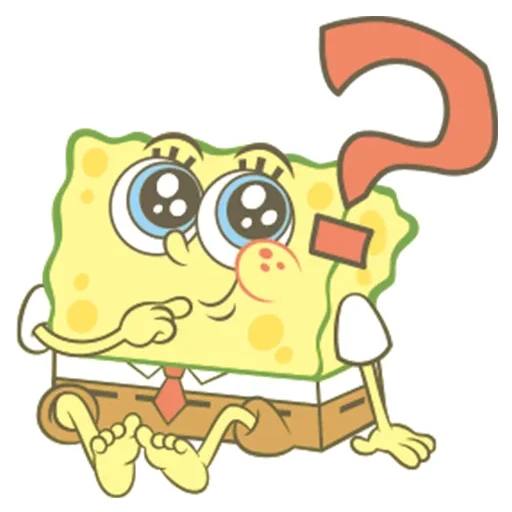 🤔 Стикер «SpongeBob SquarePants» для Telegram