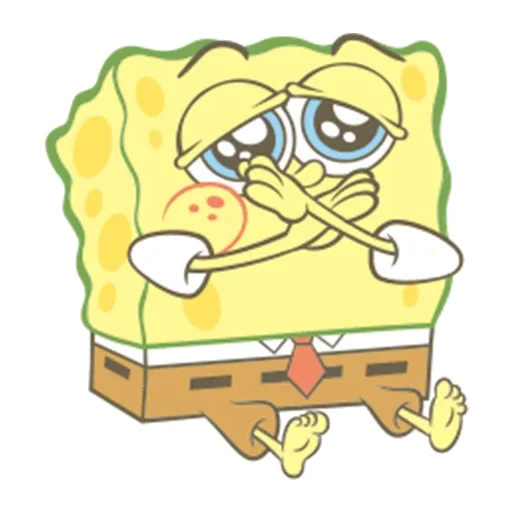 🙅‍♀️ Стикер «SpongeBob SquarePants» для Telegram