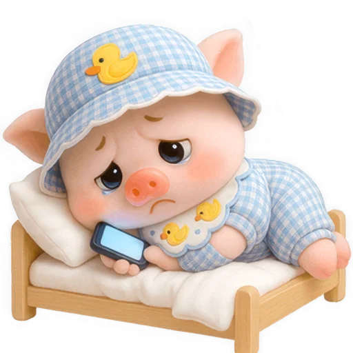📱 Стикер «Маленький поросенок» для Telegram
