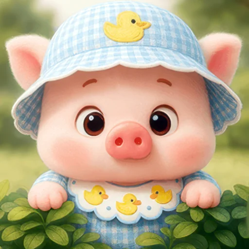 ☺️ Стикер «Маленький поросенок» для Telegram