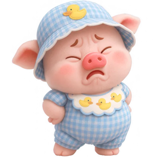 😪 Стикер «Маленький поросенок» для Telegram