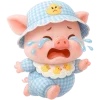 😭 Эмодзи «Маленький поросенок» для Telegram