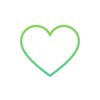 ❤️ Эмодзи «Зелёно-голубые буквы» для Telegram