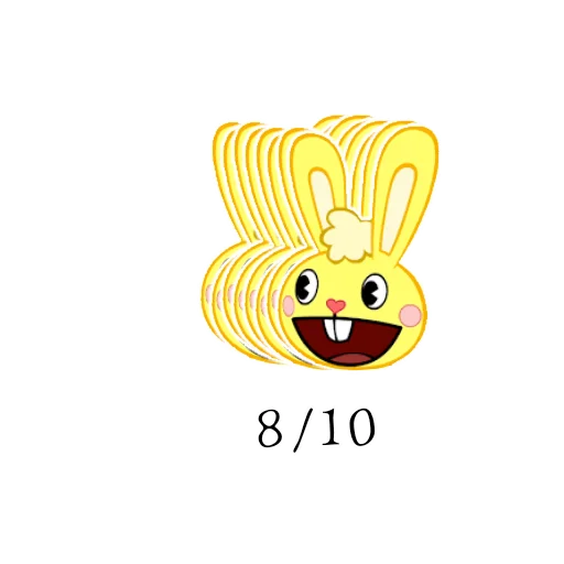 8⃣ Стикер «Живём счастливо )» для Telegram