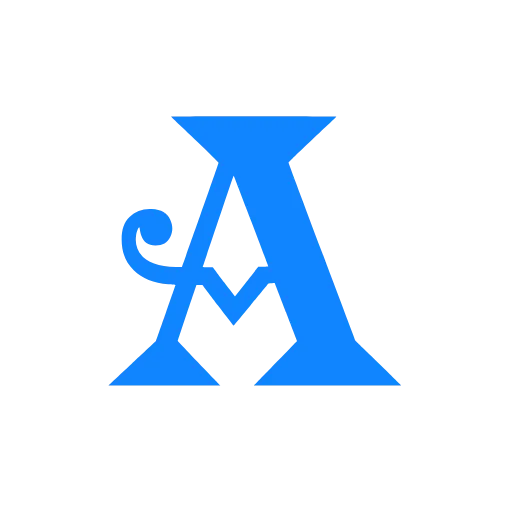 Стикерпак Синее красные буквы для Telegram