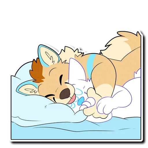 😚 Стикер «Living full life» для Telegram