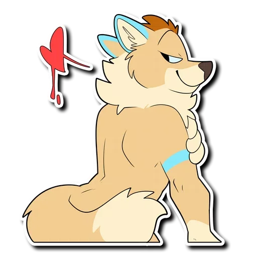 😗 Стикер «Living full life» для Telegram