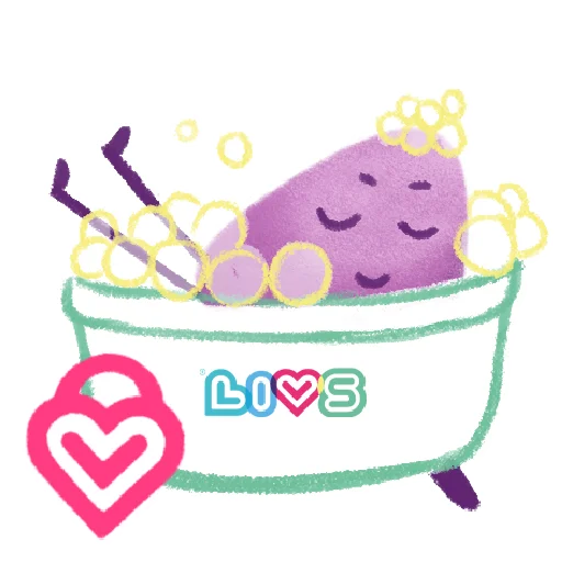 🧖‍♀ Стикер «МАРМЕЛАДНЫЕ ВИТАМИНЫ LIVS» для Telegram