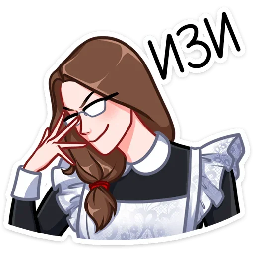 😊 Стикер «Лиза и Матвей» для Telegram