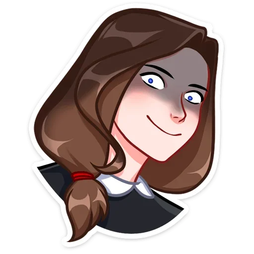 ☺ Стикер «Лиза и Матвей» для Telegram