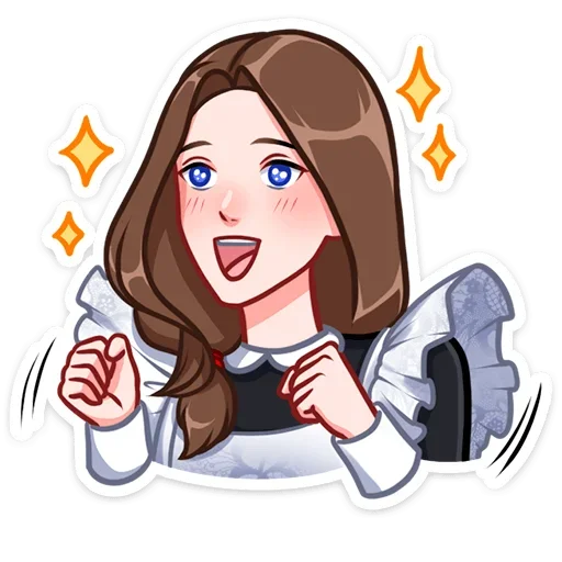 🤩 Стикер «Лиза и Матвей» для Telegram
