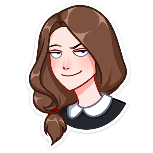 😏 Стикер «Лиза и Матвей» для Telegram