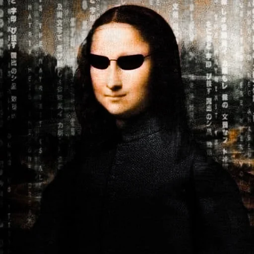 😎 Стикер «LIZA Mona» для Telegram