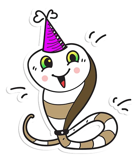 🥳 Стикер «Хладнокровушки» для Telegram