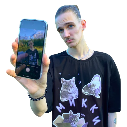 🤳 Стикер «Лизка и Глебикс» для Telegram
