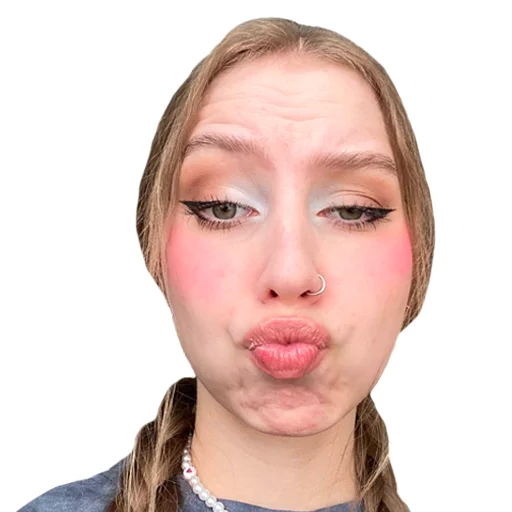 🤨 Стикер «Лизка и Глебикс» для Telegram