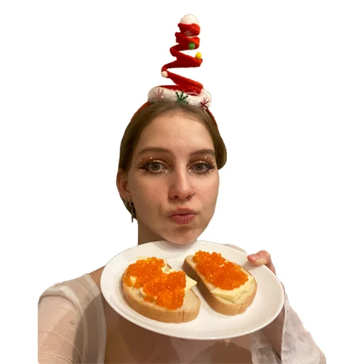 🤶 Стикер «Лизка и Глебикс» для Telegram