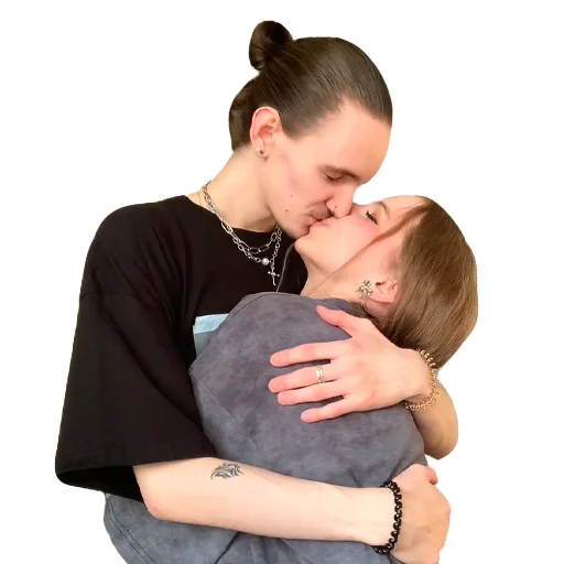 👩‍❤️‍👨 Стикер «Лизка и Глебикс» для Telegram