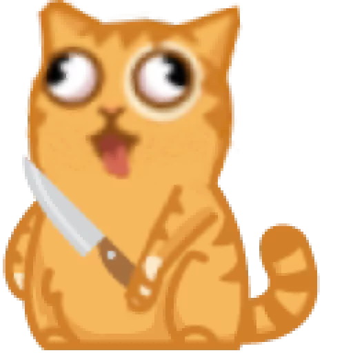 🔪 Стикер «piercik» для Telegram